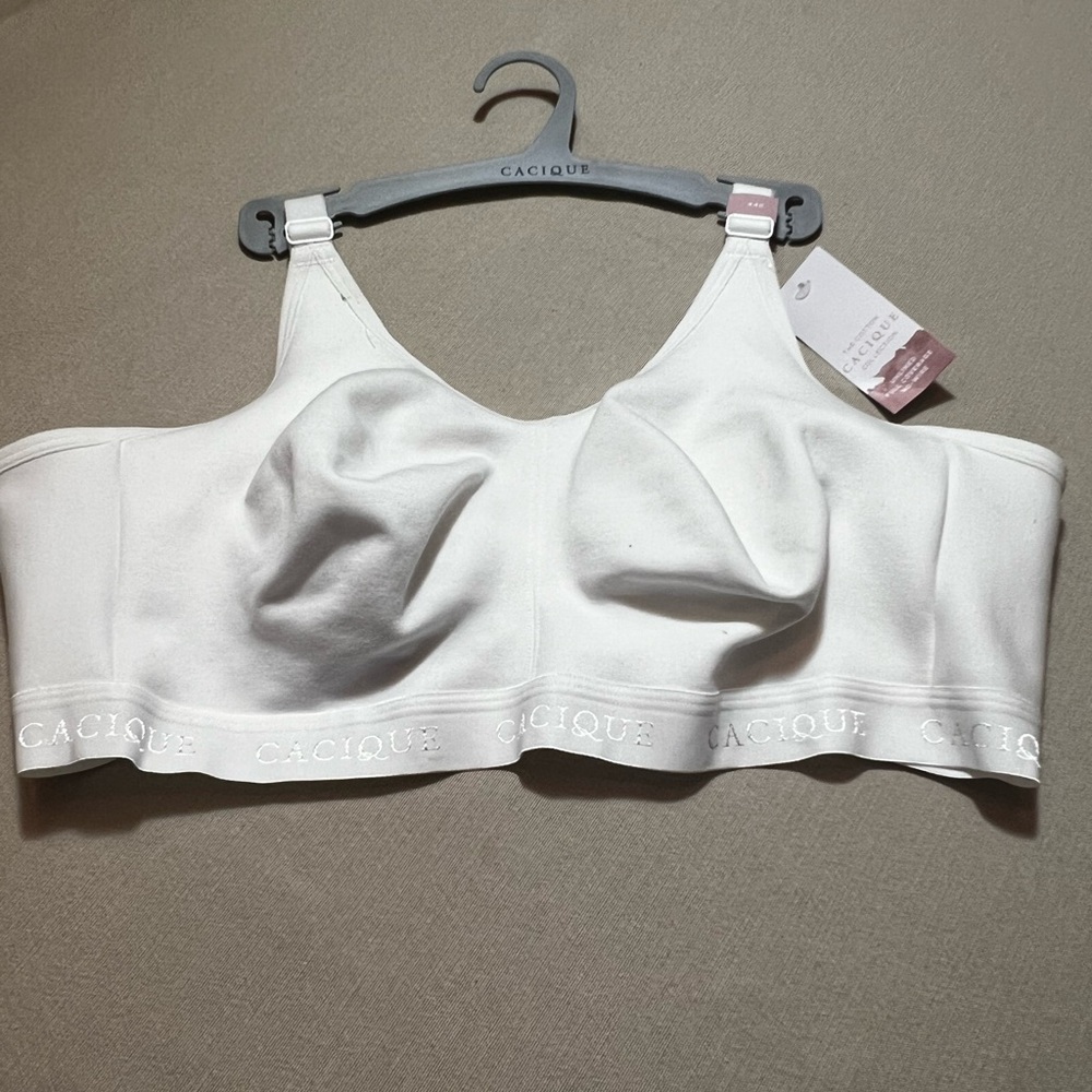 Cacique No-wire cotton bra